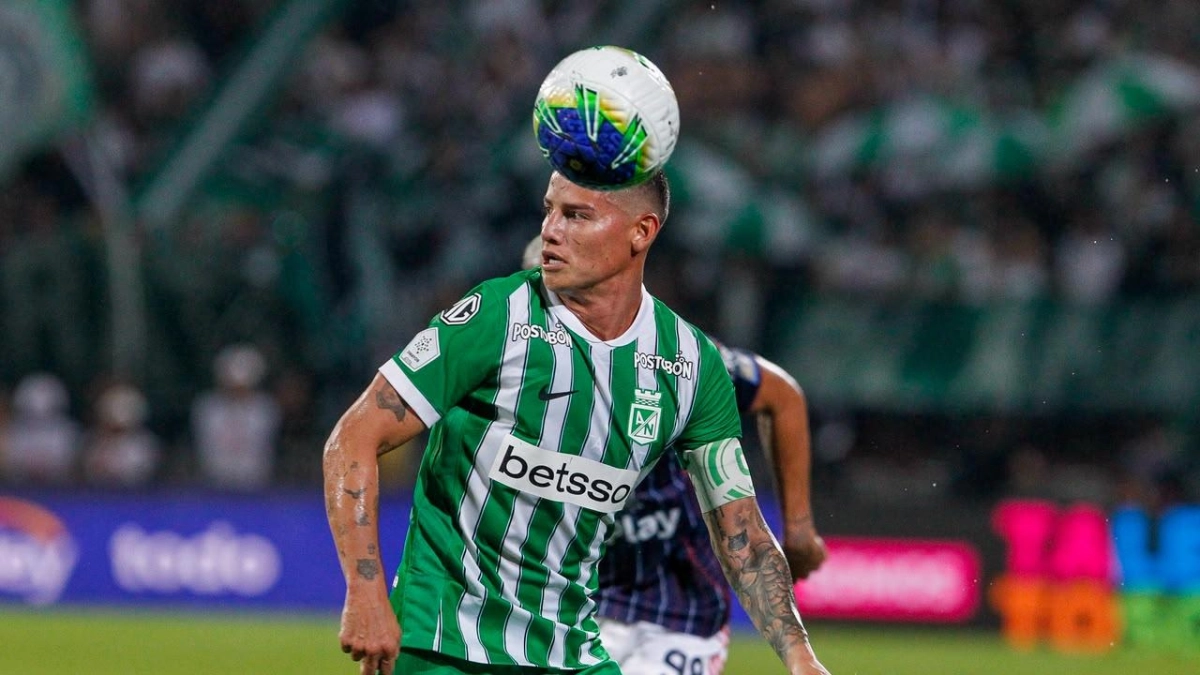 James Rodríguez lidera en Copa el primer gran reto con Nacional en clásico ante Medellín que es a todo o nada